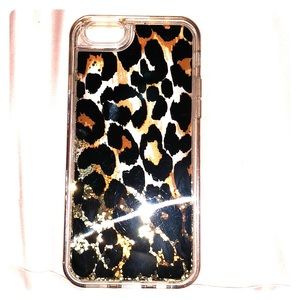 Pink VS Cheetah IPhone 6 case